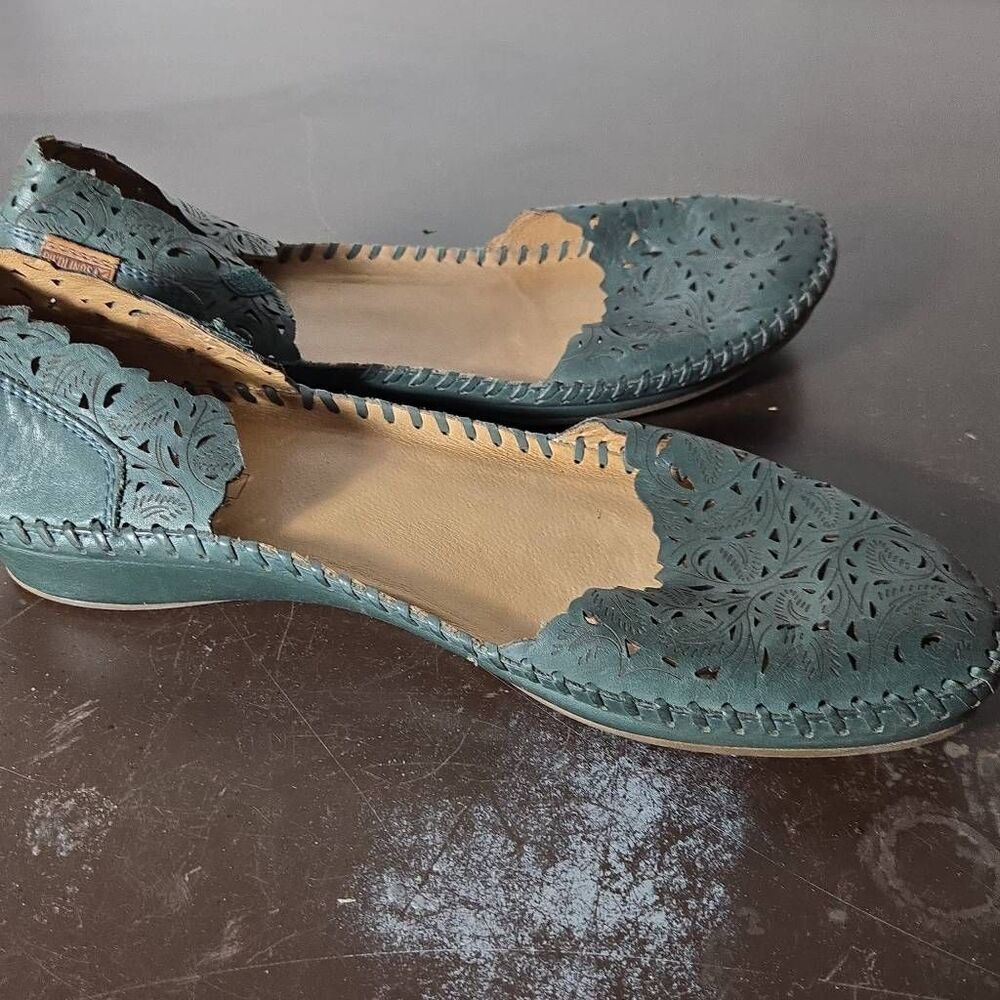 Pikolinos P. Vallarta ballet pump leather size 42 no strap size 10 - Picture 4 of 8